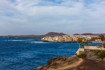 Fototapeta na wymiar tenerife island ocean, Canary Spain