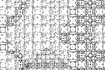 Abstract black and white background. Grunge texture. Monochrome vector pattern