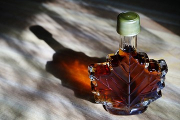 Maple Syrup on Counter