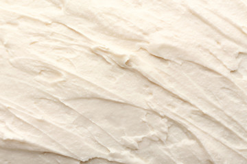 Fototapeta na wymiar Tasty cream cheese as background