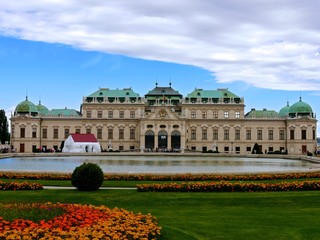 Obraz premium belvedere palace in vienna