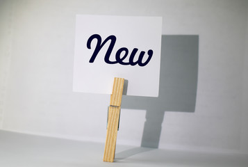 Hello I am New Words Sticker Name Tag Rookie