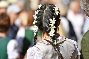 Narzissenfest in Ausseerland (Steiermark; &Ouml;sterreich) - Narcissi-Festival "Narzissenfest" in Ausseerland (Styria; Austria)