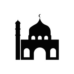 mosque logo vector