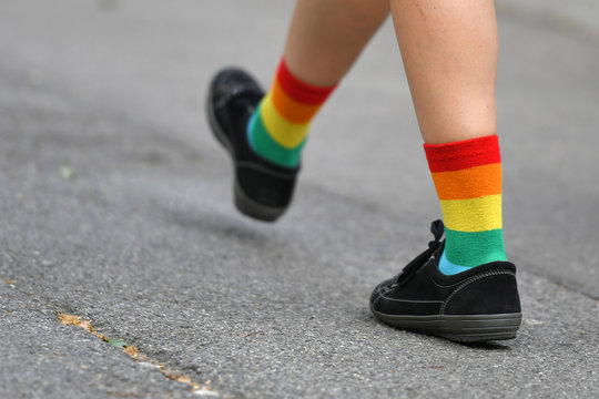 Regenbogenparade und Christopher Street Day in Wien (&Ouml;sterreich) - Rainbow Parade and Christopher Street Day in Vienna (Austria)