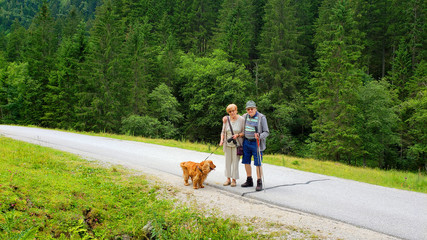 Unterwegs in den Bergen von Schladming