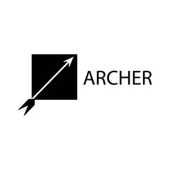 archery logo vector