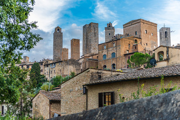 The towers of San GImignano