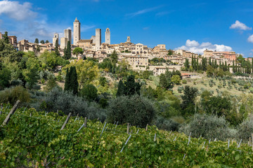 The village of San Giminignano