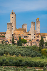 The village of San Giminignano