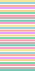 Vector vertical background with horizontal stripes. Simple cute design