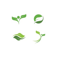 Green leaf logo