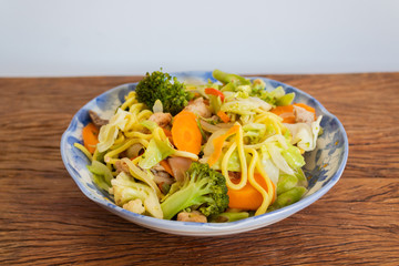 prato de yakisoba