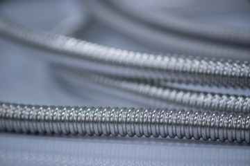 Stainless steel flexible hoses and flexi pipes, fittings and pressure joints.