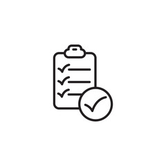 Checklist icon design