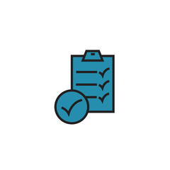 Checklist icon design