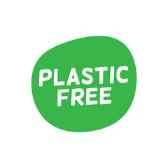 Stop plastic campaign. No plastic campaign Vector