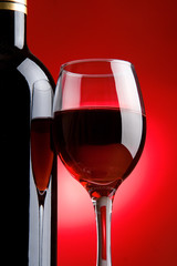 red wine bottle 