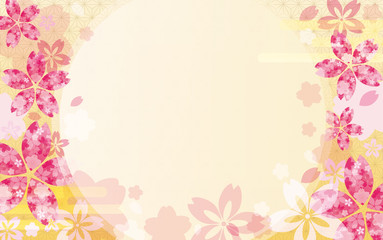 桜 和風背景