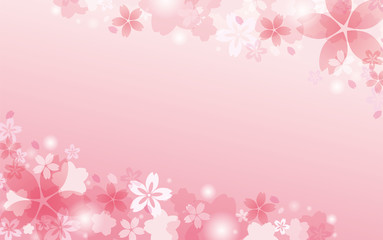桜　背景素材