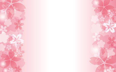 桜　背景素材