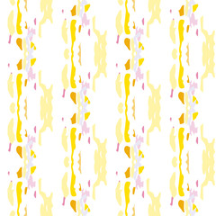 Ikat, Tie Dye. Batik, Hand Drawn Ornament. 