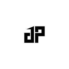 DP D P Letter Logo Design Template