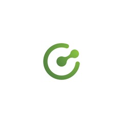 Obraz premium Connection logo template vector icon design