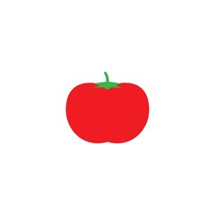Tomato logo vector icon design