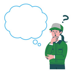 宅配員　女性　考えている