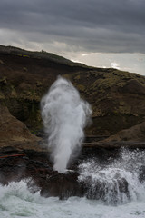 Spouting Horn on Oregon Coast