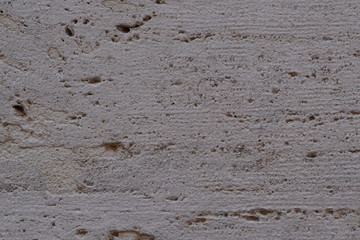 Closeup of a natural stone with holes