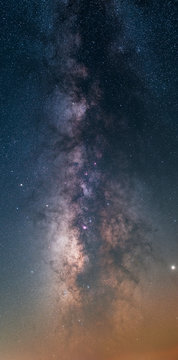 Vibrant Milky Way Core © westtexasfish
