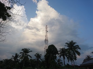 Tower on the sky