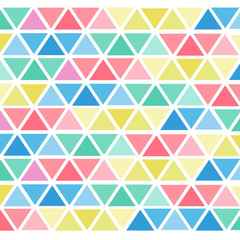 Background pattern of triangle in pastel color
