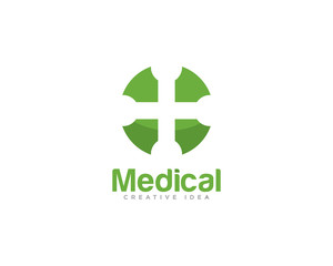 Medical Care Logo Design Vector