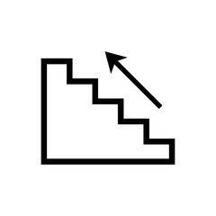 Stairs Symbol Icon Vector Design Illustration EPS 10