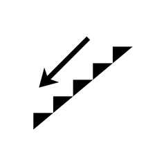 Stairs Symbol Icon Vector Design Illustration EPS 10