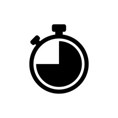 Stopwatch Symbol Icon Vector Design Illustration EPS 10