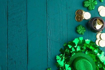 St. Patrick's Day, background for celebration or congratulation.