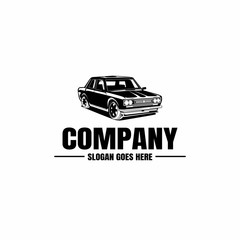 Obraz premium Vehicle logo template. Car icon for business design. Rent, repair, shop garage concept.