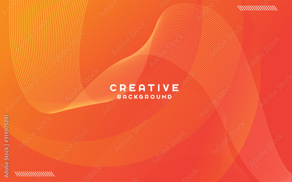 Poster abstract trendy gradient flowing geometric pattern background texture for poster cover design. minim