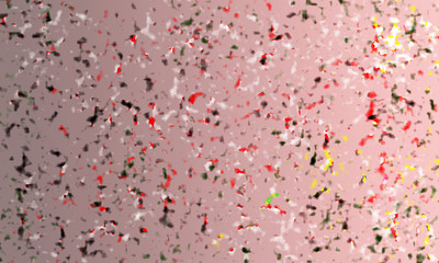 abstract background of confetti