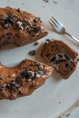 Chocolate Oreo Bundt Cake