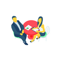 group of business people