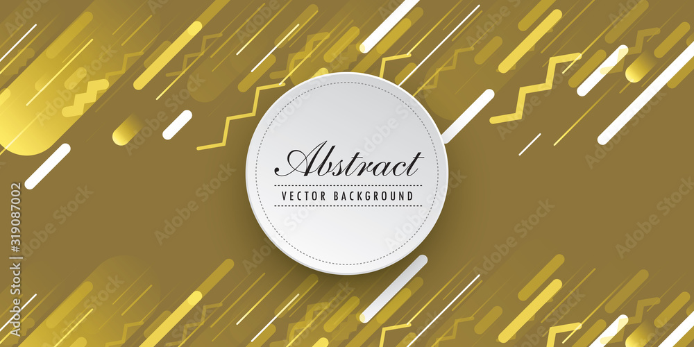 Aufkleber vector illustration of dynamic composition made of various colored rounded shapes lines in diagonal 