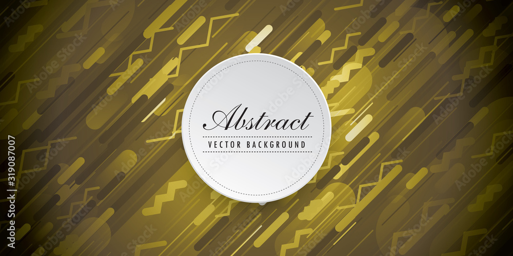 Aufkleber vector illustration of dynamic composition made of various colored rounded shapes lines in diagonal 