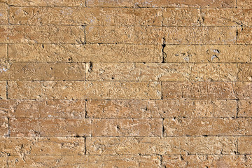 Background from a historic old brick wall