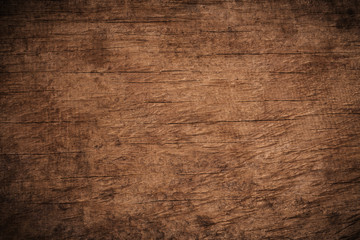 Old grunge dark textured wooden background,The surface of the old brown wood texture,top view brown...