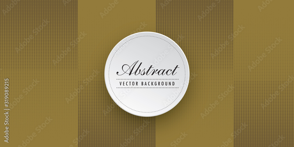 Aufkleber yellow background with dots. abstract background with halftone dots design. vector illustration.